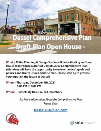 Comprehensive Plan Draft Open House