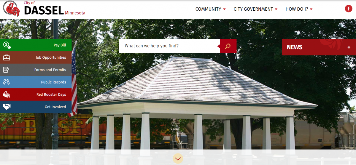 New City of Dassel, MN Website with Municode